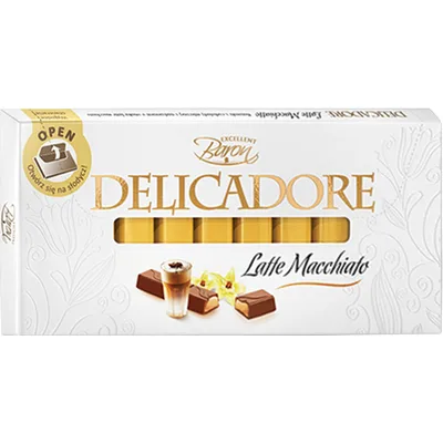 Čokolada Delicadore Macchiato 200 g
