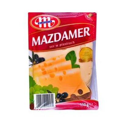 Sir Kačkavalj Mlekovita Masdamer Sečeni 150 g
