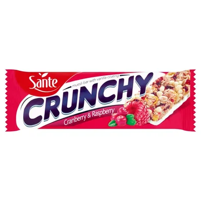Sante Crunchy Malina I Brusnica 40 g