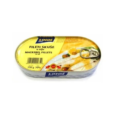 Skusa Fileti U Biljnom Ulju Losos 170 g