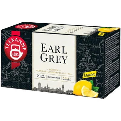 Teekanne Čaj Crni Sa Limunom Earl Grey Te 33 g