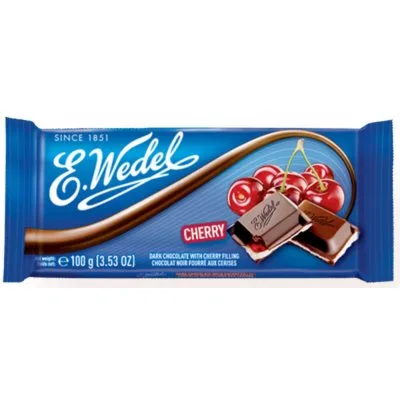 Cokolada Crna Sa Visnjom Wedel 100 g