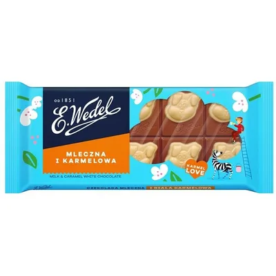 Mlečna I Karamel Čokolada Wedel 80 g