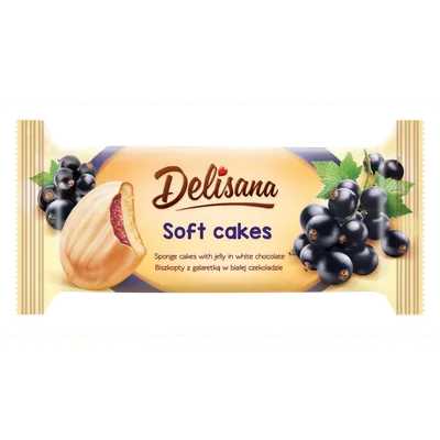 Delisana Bela Cokolada Jagoda 135 g