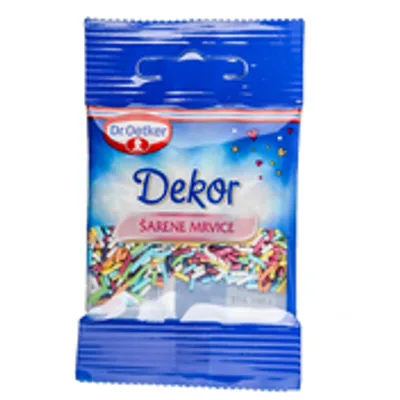 Šarene Mrvice Dekor Dr.Oetker 10 g