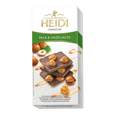 Čokolada Gra Or Milk Haz Heidi 100 g