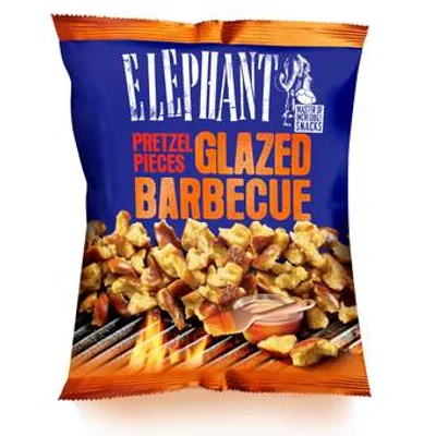 Elephant Pretzel Pieces Glazed Barbecue 125 g