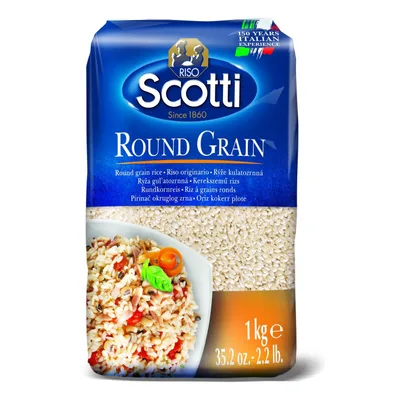 Pirinač Zrno Okruglo Riso Scott 1 kg