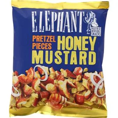 Elephant Pretzel Pieces Honey Mustard 125 g