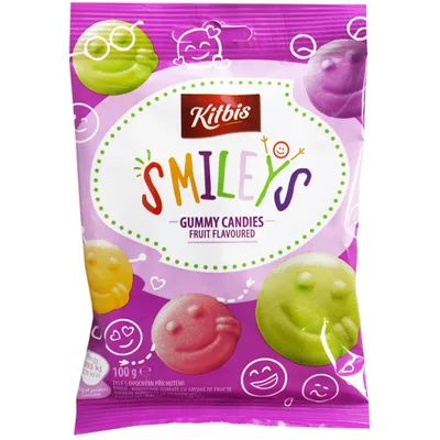 Bombone Gumene Kisele Breskva Kitbis100g 100 g
