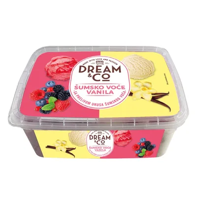 Dream & Co Sladoled Pistac D&c / 900 ml
