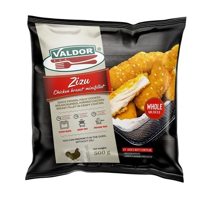 Smrznuti Pileći Štapići Zizu Valdor 500 g