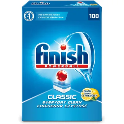 Tablete Finish Classic 100 Tabl.Lemon