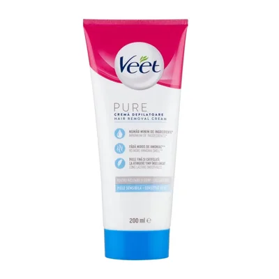 Krema Za Depilaciju Pure Sensitive Veet 200 ml