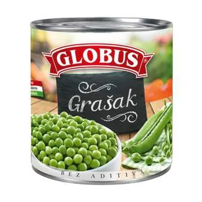 Globus Grašak U Konzervi 400 g