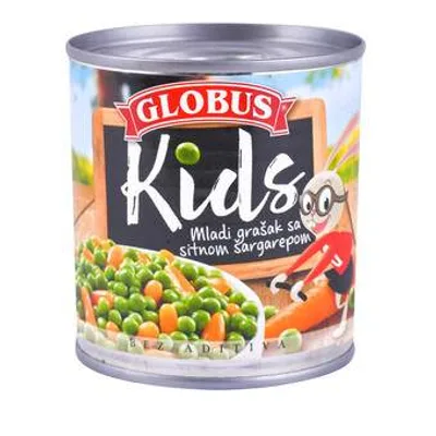 Grasak Extra Fini&baby Sargarepa Kids Globus 200 g
