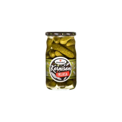 Globus Kornišoni 3-6cm 720 ml