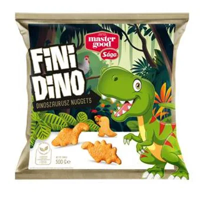 Smrznuti Fini Mini Dinosaurusi Od Pilećih Grudi Saga 500 g