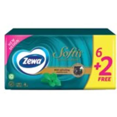 Maramice Papirne Zewa Softis Mentol