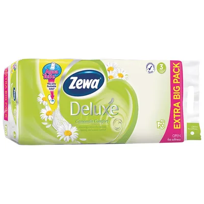 Toalet Papir Deluxe Camom.Zewa 3sl