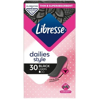 Ulosci Higijenski Libresse Dnevni Black