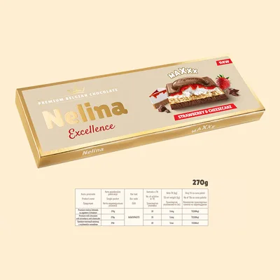 Cok.Nelina Straw.Cheesc 270 g