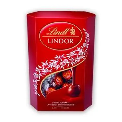 Lindt Bombonjera Lindor Cornet Milk 200 g