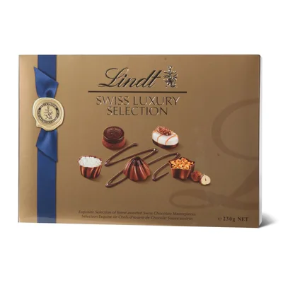 Lindt Bombonjera Swiss Lux Selec Lin 230 g