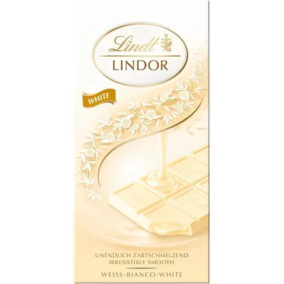 Lindt Čokolada Lindor Milk Whi 100 g