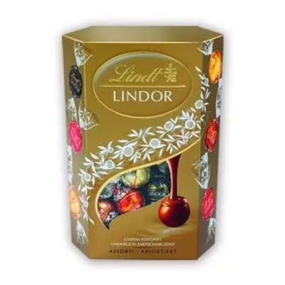 Lindt Bombonjera Lindor Cornet Assorti 200 g