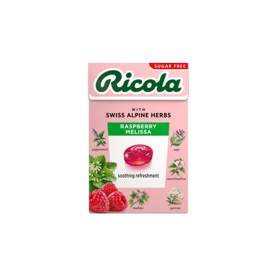 Bombone Ricola Malinabez Secera 40 g