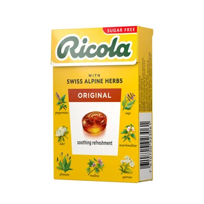 Bombone Bez Secera Original Ricola 40 g