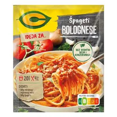 C Ideja Za Spaghetti Bolognese 50 g