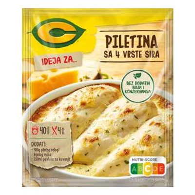 C Fix - Piletina 4 Vrste Sira 32 g