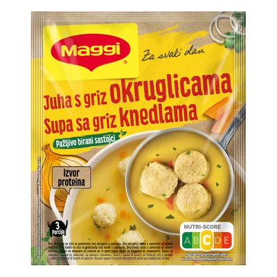 Supa Griz Knedle Maggi Nestle 47 g