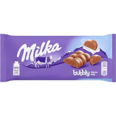 Milka Čokolada Bubbly 90 g