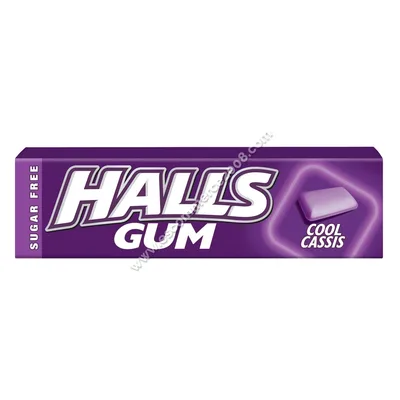 Zvake Halls Cool Cassis 14 g
