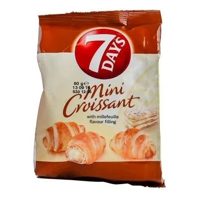 Chipita Kroasan 7 Days Mini Sa Vanil Kremom 60 g