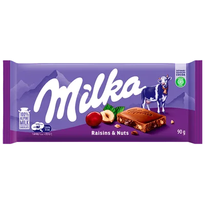 Milka Cokol. Raisins&nuts 0090 Mondelez