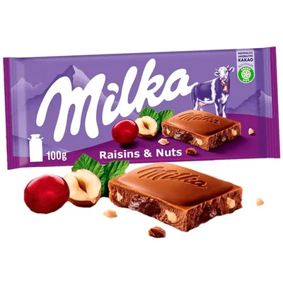 Milka Cokolada Raisins&nuts 100 g