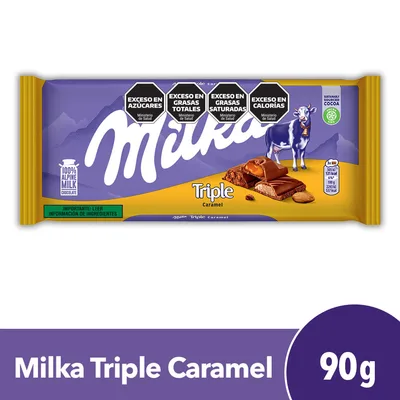 Sunce Milka Triple Caramel 90 g