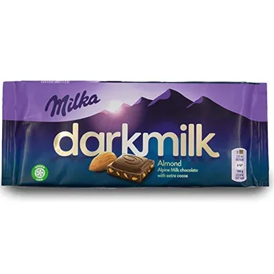 Milka Cokolada Dark Almond 85 g