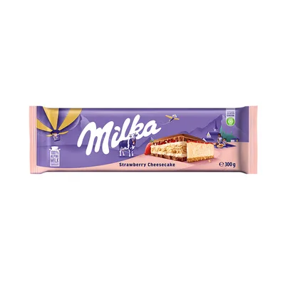 Milka Strawberry Cheescake 300 g
