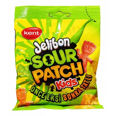 Bombon Gumena Kent Jellibon Sour Patch Kids 80 g