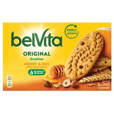 Biskvit Belvita Honey & Nuts Mondelez 225 g