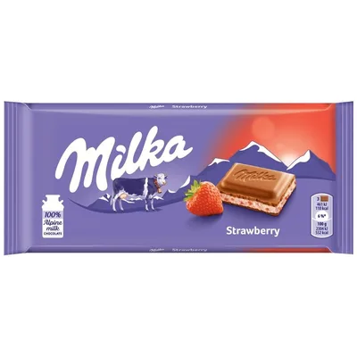 Milka Strawberry 100 g