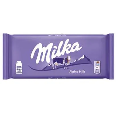 Milka Cokolada Alpine Milk Mondelez Nelt 80 g