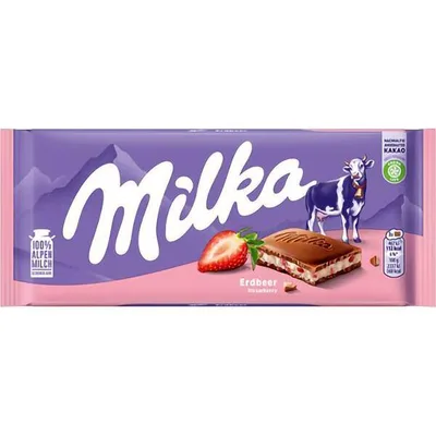 Milka Cokol. Strawberry 0100 Mondelez