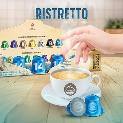 Kapsule La Natura Alu Coffee Ristretto 10 Caps Bag