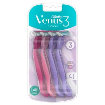 Aparat Za Brijanje Jedn.Venus Colors Dis P&g 4 kom